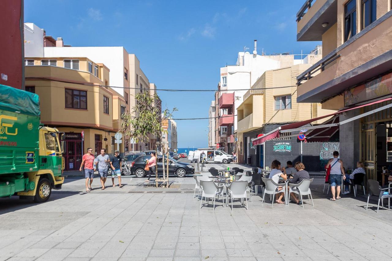 Flatguest Cicer - 3Bdr + Balcony + Beach Las Palmas de Gran Canaria Eksteriør bilde