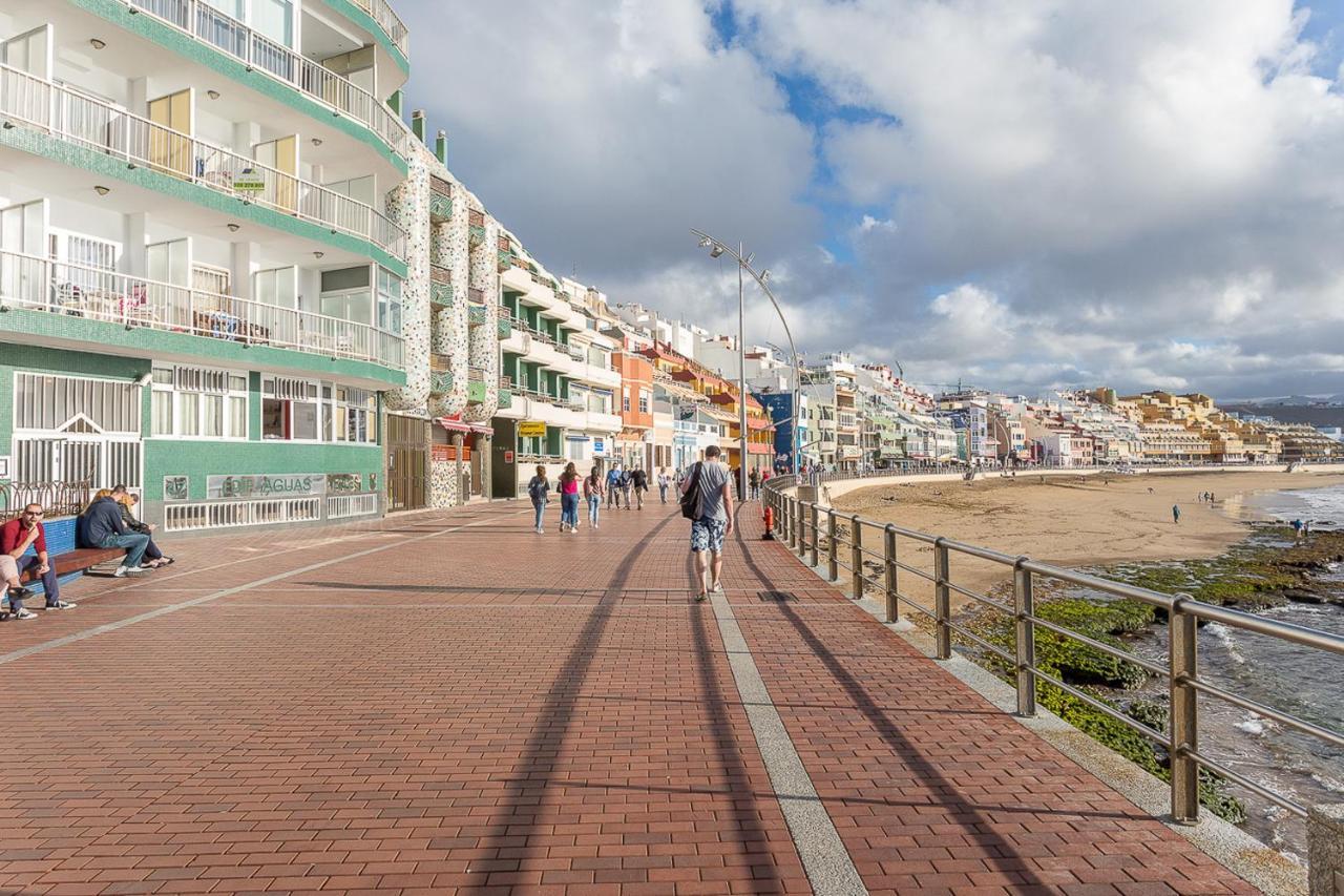 Flatguest Cicer - 3Bdr + Balcony + Beach Las Palmas de Gran Canaria Eksteriør bilde