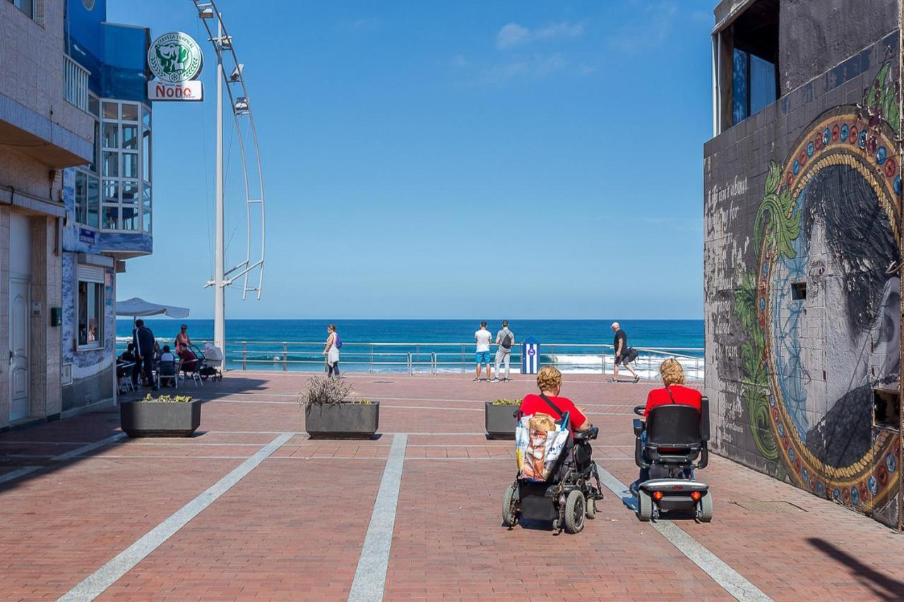 Flatguest Cicer - 3Bdr + Balcony + Beach Las Palmas de Gran Canaria Eksteriør bilde