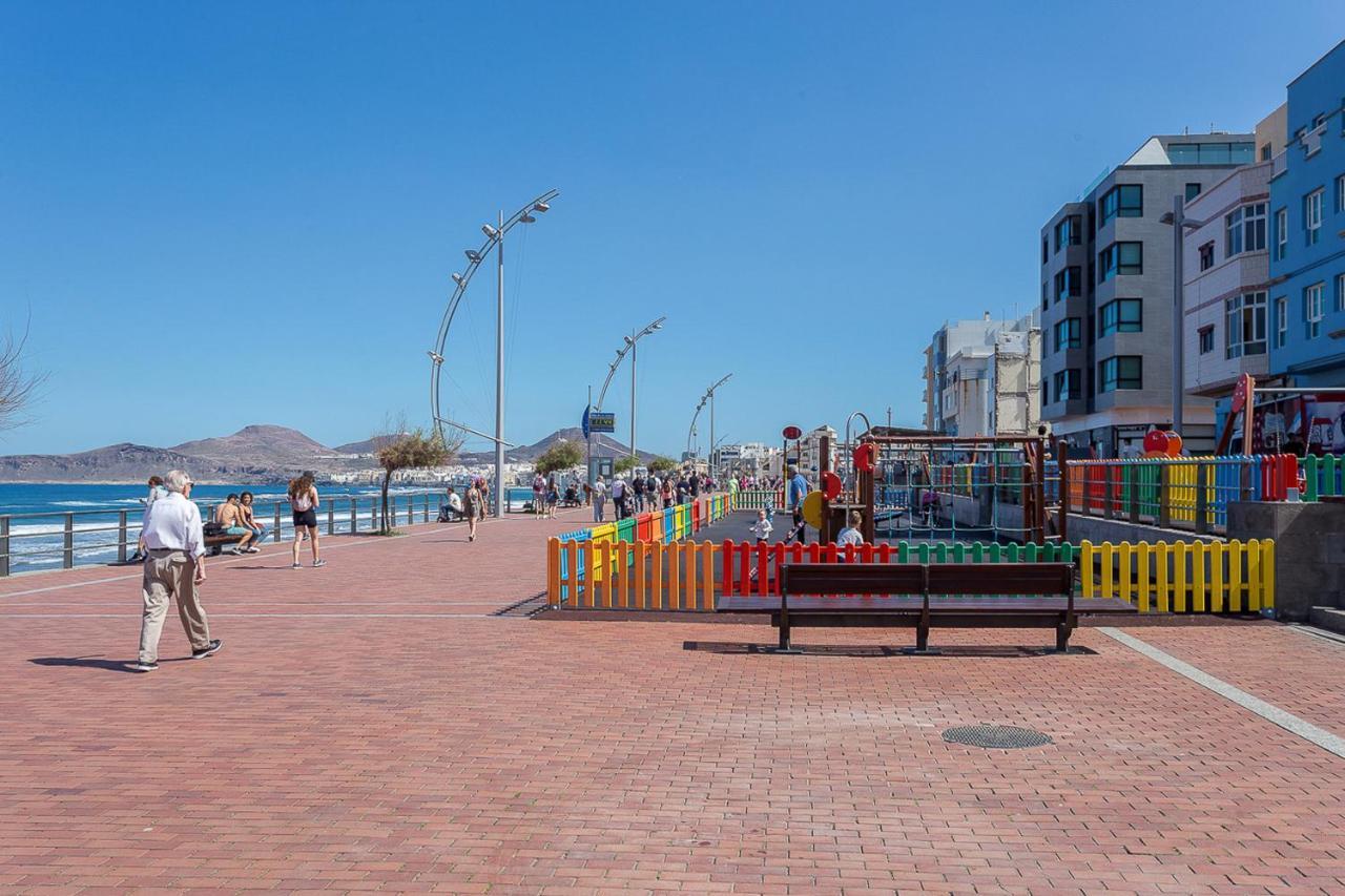 Flatguest Cicer - 3Bdr + Balcony + Beach Las Palmas de Gran Canaria Eksteriør bilde